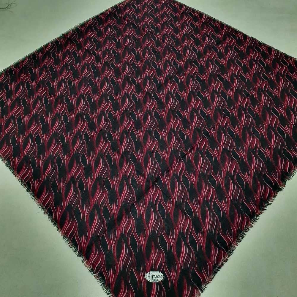 Firuze Flamlı Cotton Eşarp (frz06-18)