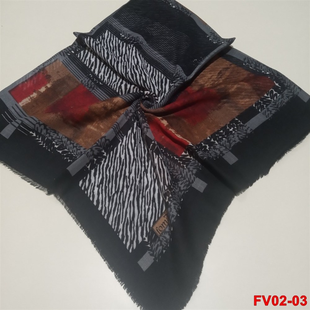 Fomara Flamlı Eşarp(FV02-03)