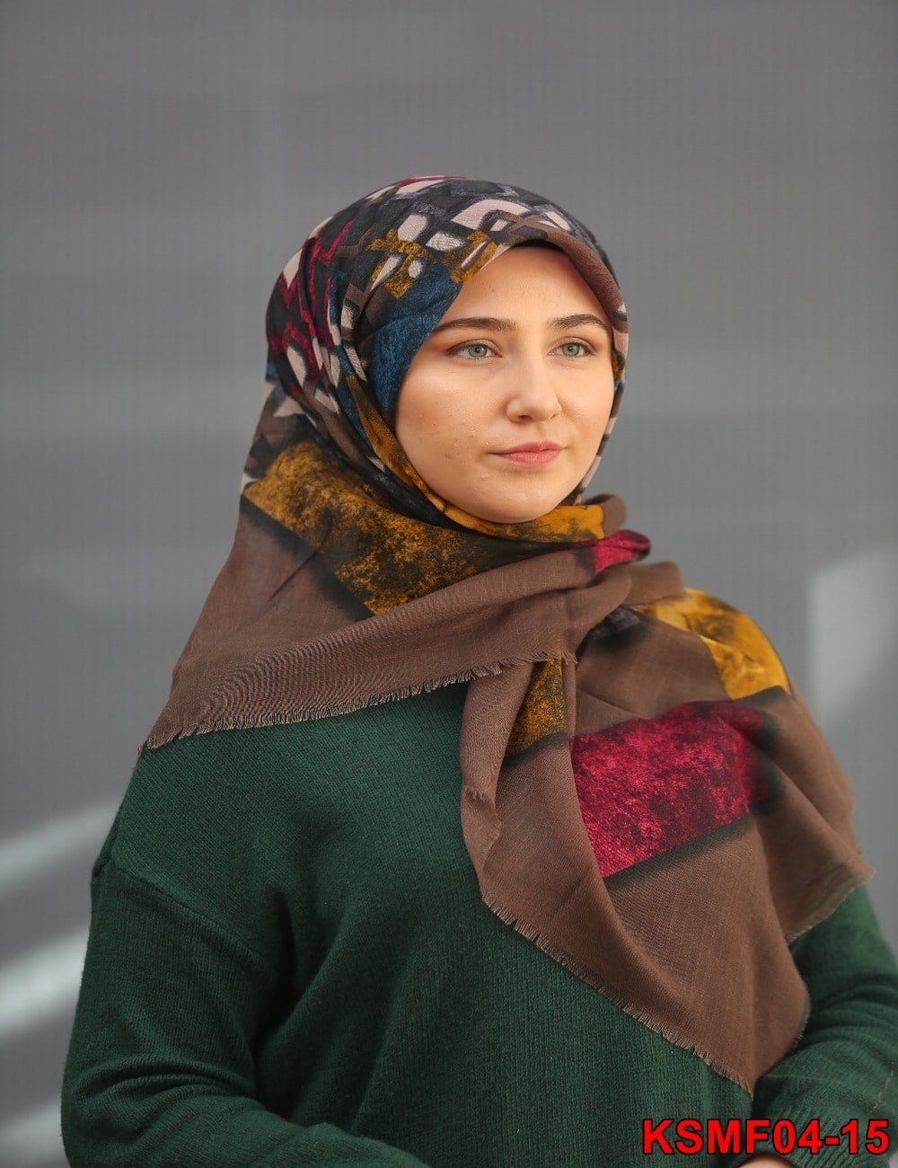 Kaşmir Flamlı Eşarp(04-15)