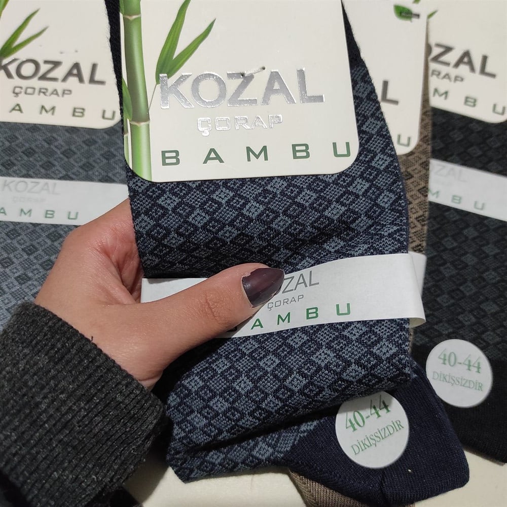 Kozal Erkek Bambu Çorap (KZL01-02)