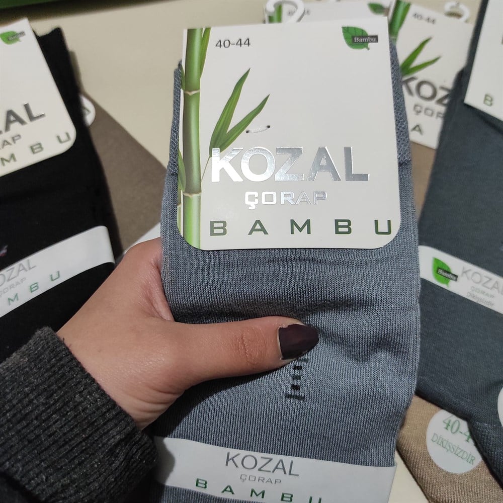 Kozal Erkek Bambu Çorap (KZL01-07)