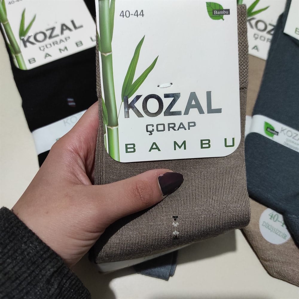 Kozal Erkek Bambu Çorap (KZL01-29)