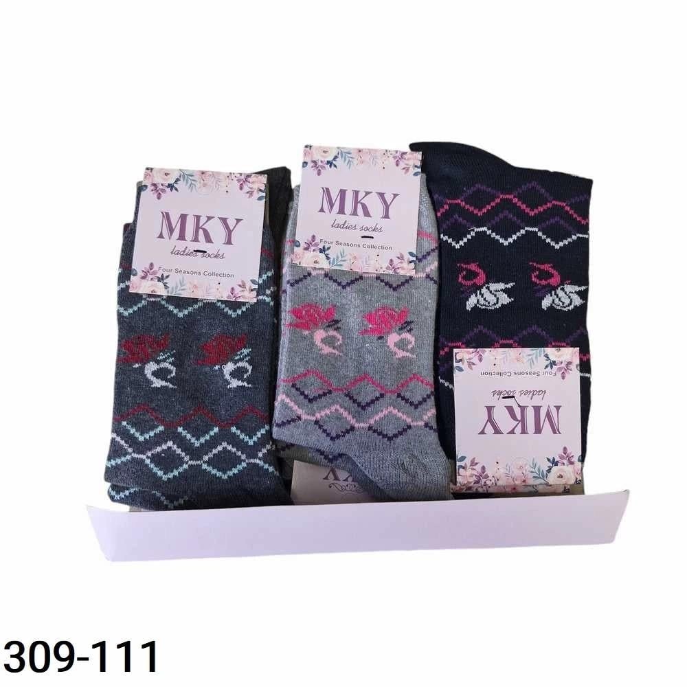 MKY Bayan Soket Çorap (12 Çift) 309-111
