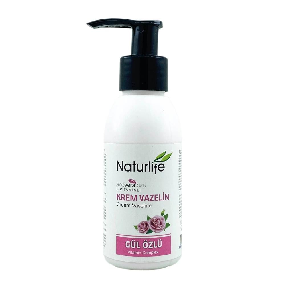 Naturlife Gül Özlü Krem Vazelin 100 ml