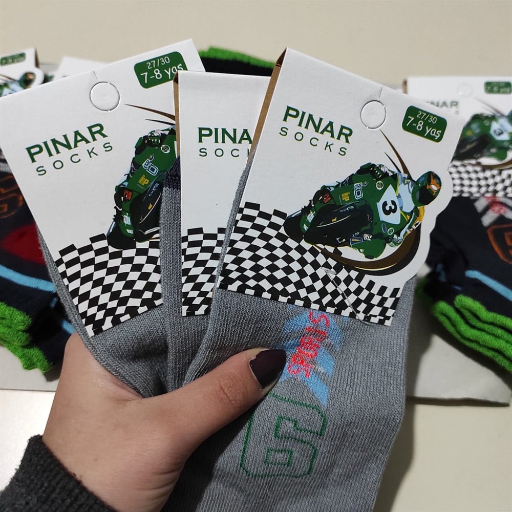 Pınar Erkek Çocuk Çorap (PNR01-03)