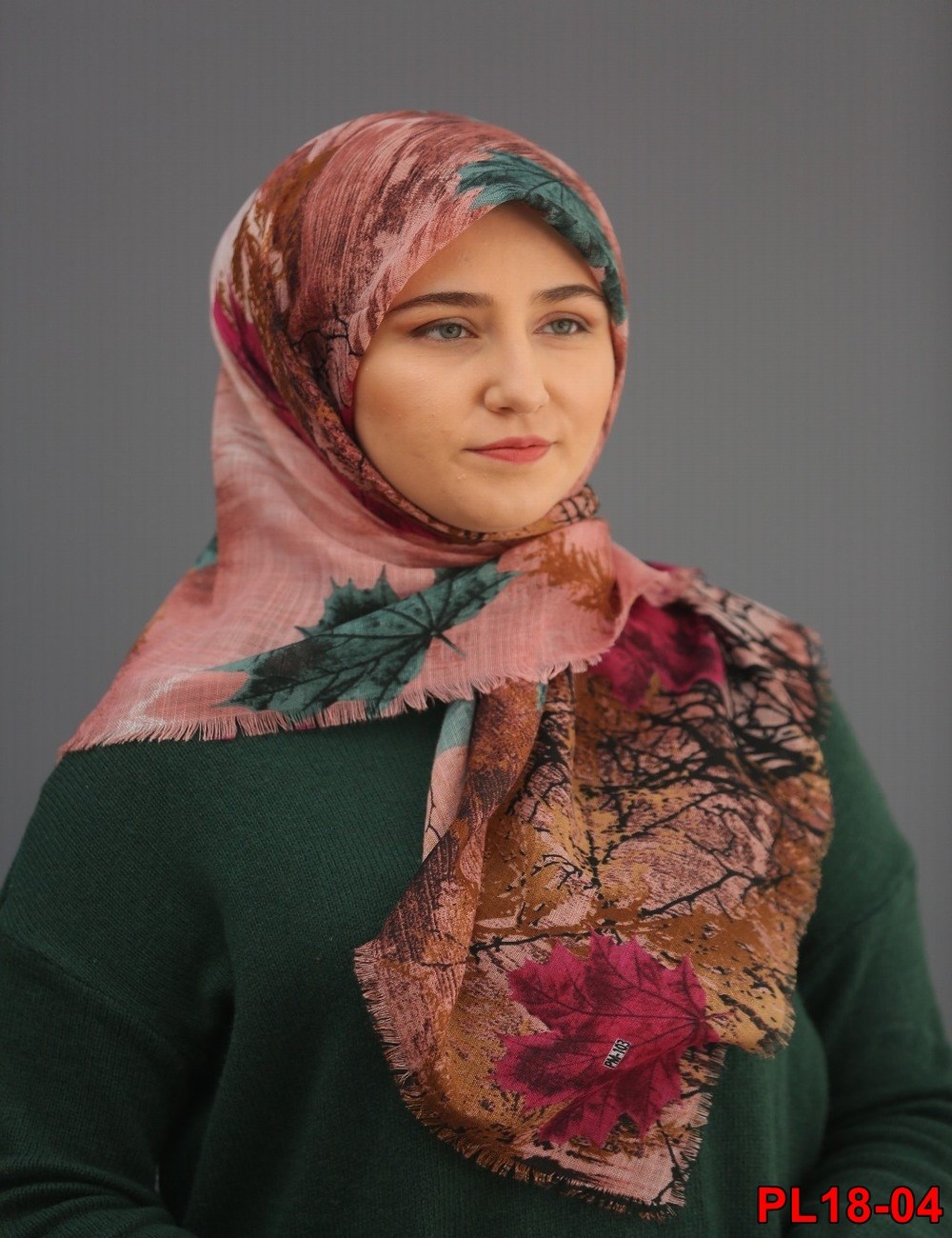 Polo Craft Flamlı Coton Eşarp(18-04)