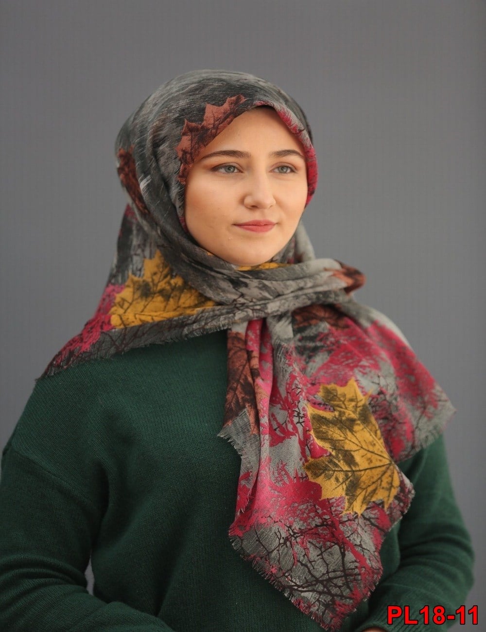 Polo Craft Flamlı Coton Eşarp(18-11)