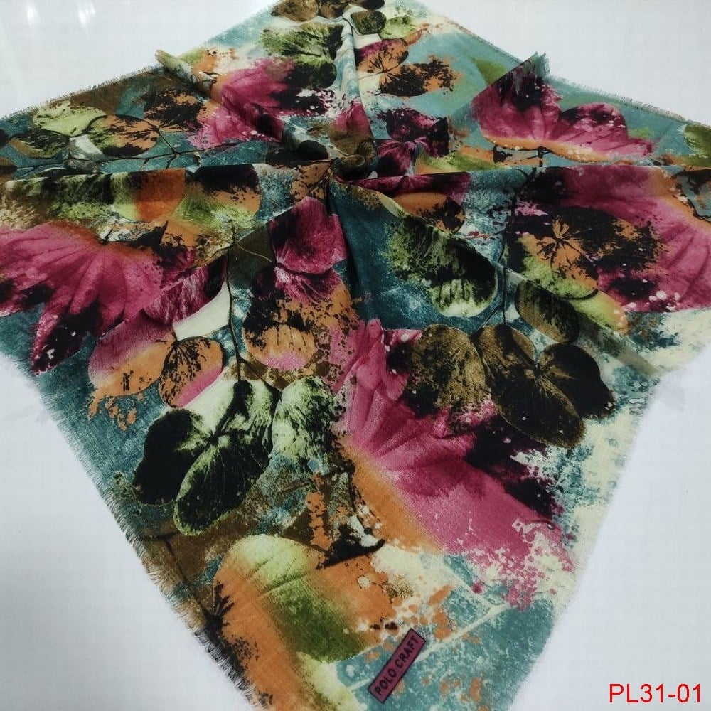 Polo Craft Flamlı Coton Eşarp(31-01)