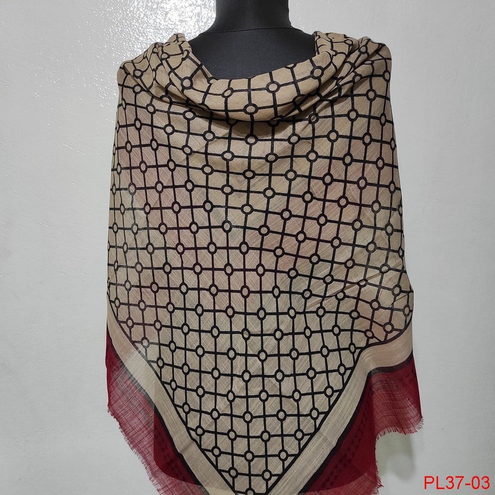 Polo Craft Flamlı Coton Eşarp(37-03)