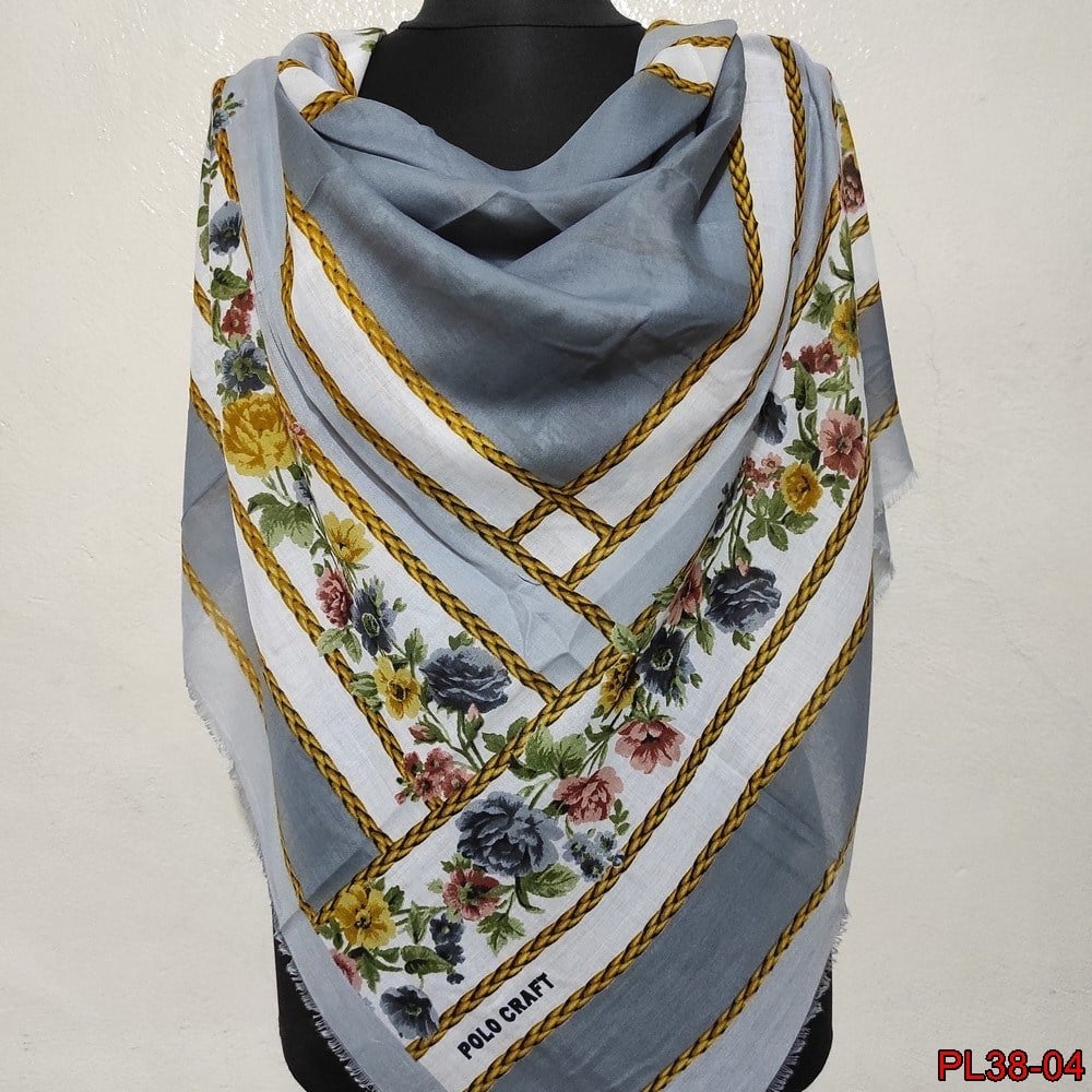 Polo Craft Flamlı Coton Eşarp(38-04)