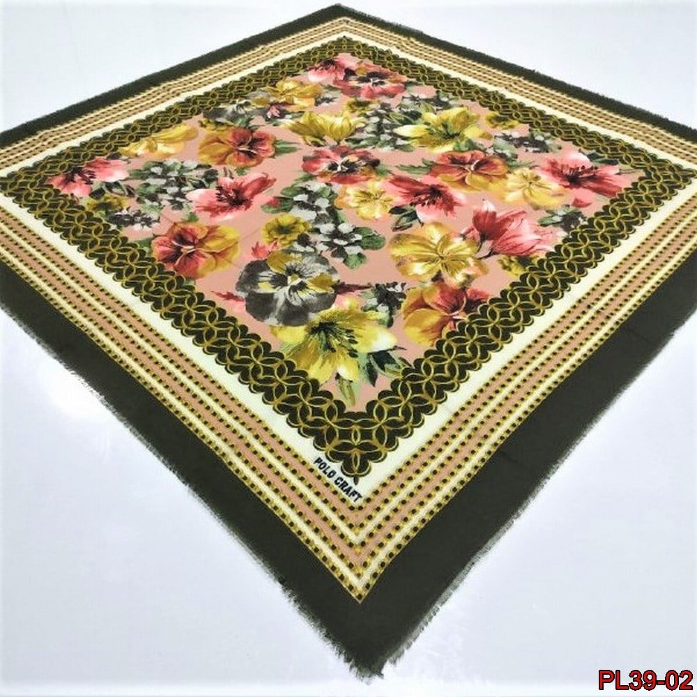 Polo Craft Flamlı Coton Eşarp(39-02)