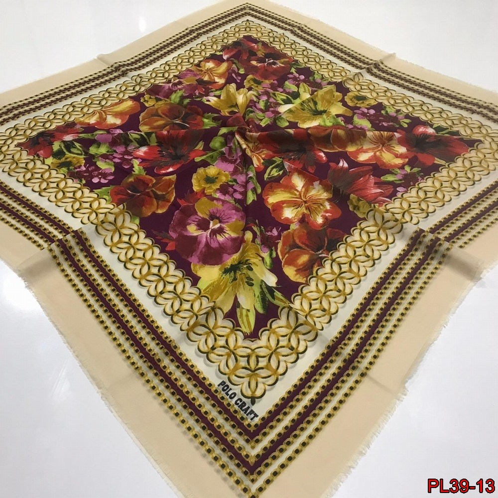 Polo Craft Flamlı Coton Eşarp(39-13)