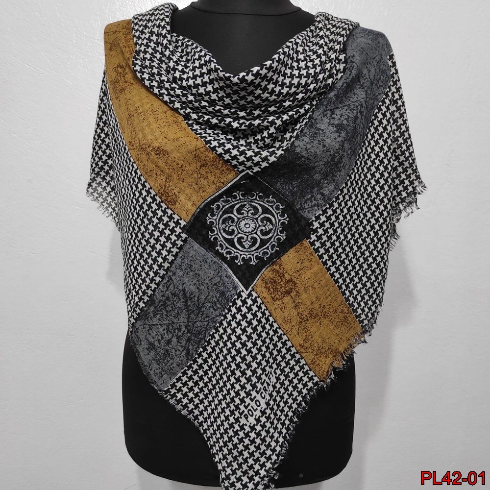Polo Craft Flamlı Coton Eşarp(42-01)