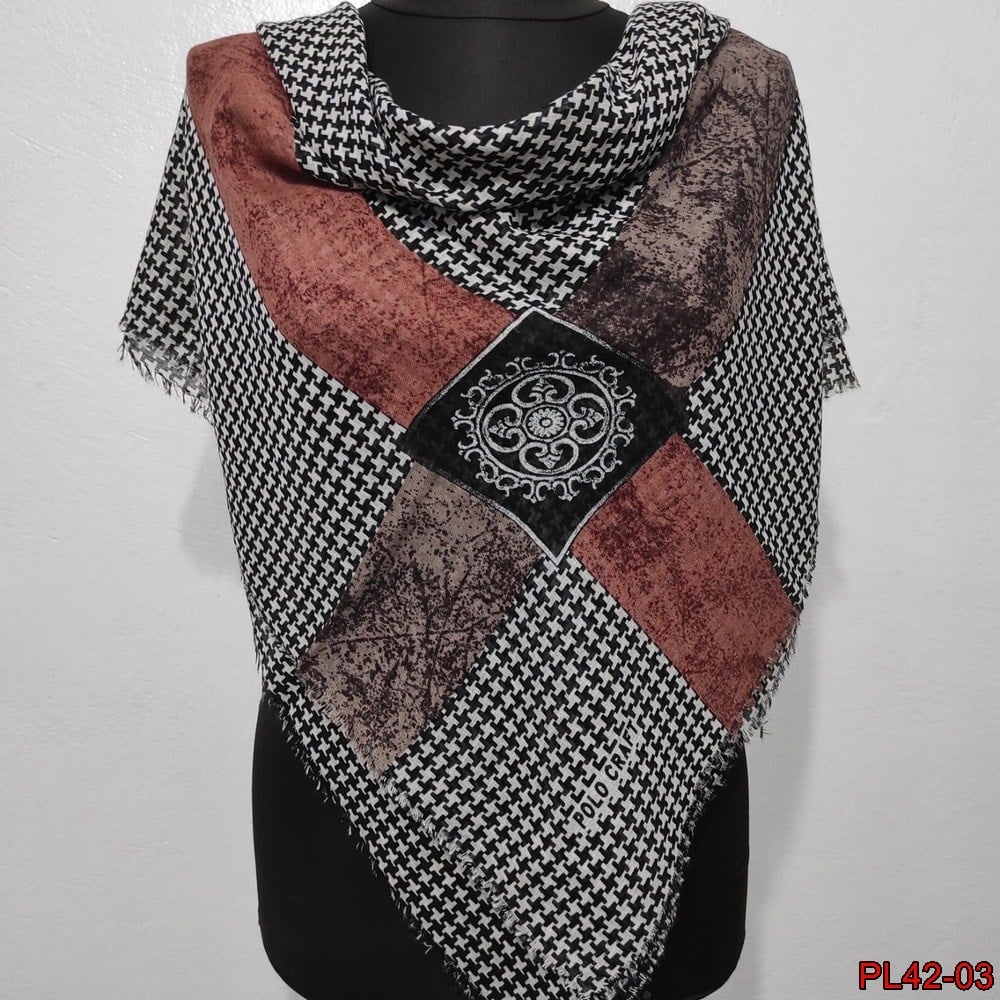Polo Craft Flamlı Coton Eşarp(42-03)