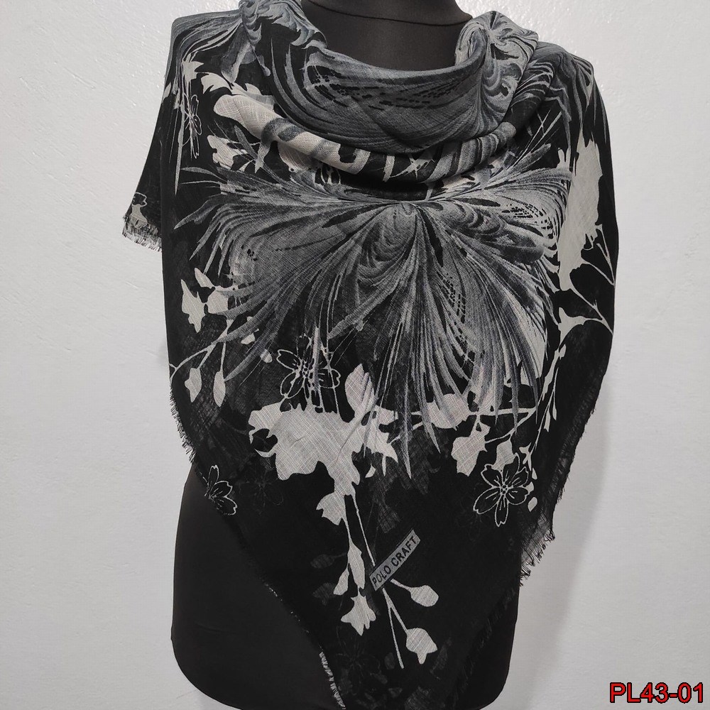 Polo Craft Flamlı Coton Eşarp(43-01)