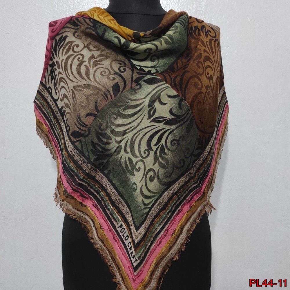 Polo Craft Flamlı Coton Eşarp(44-11)