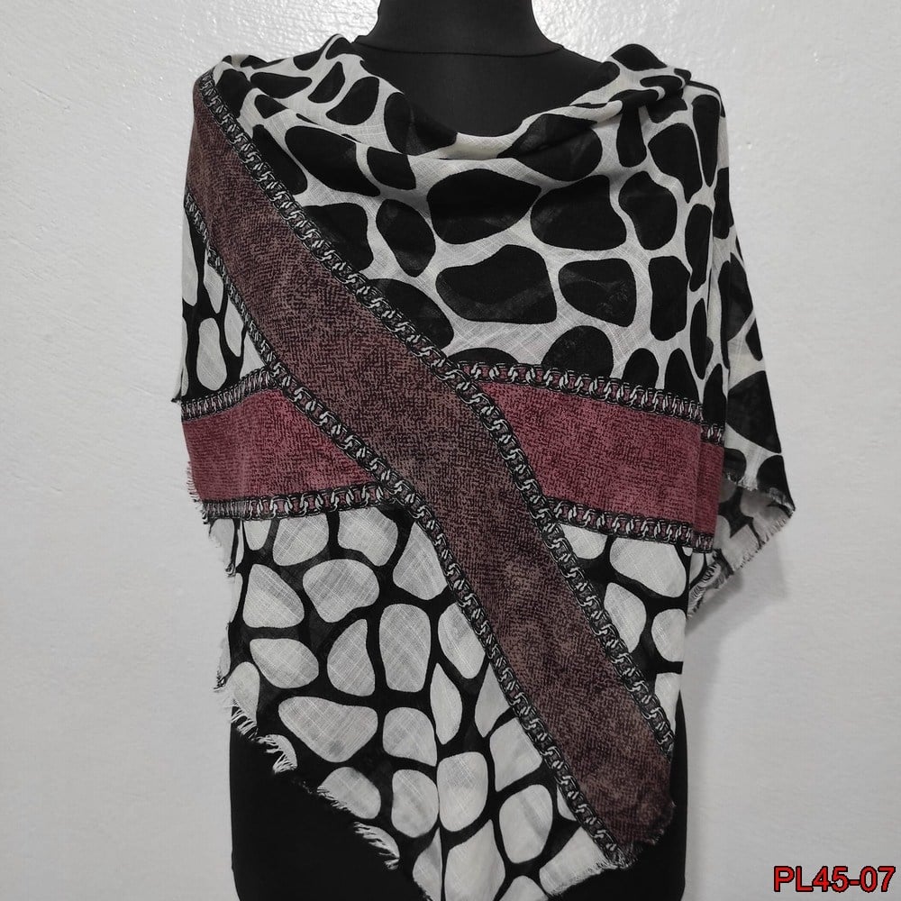 Polo Craft Flamlı Coton Eşarp(45-07)