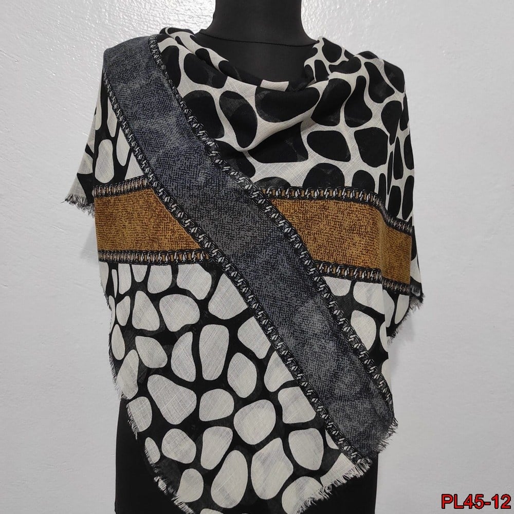Polo Craft Flamlı Coton Eşarp(45-12)