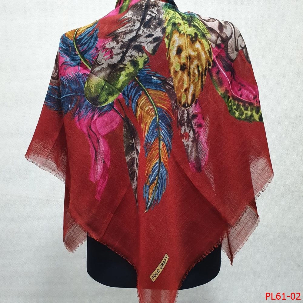 Polo Craft Flamlı Coton Eşarp(61-02)