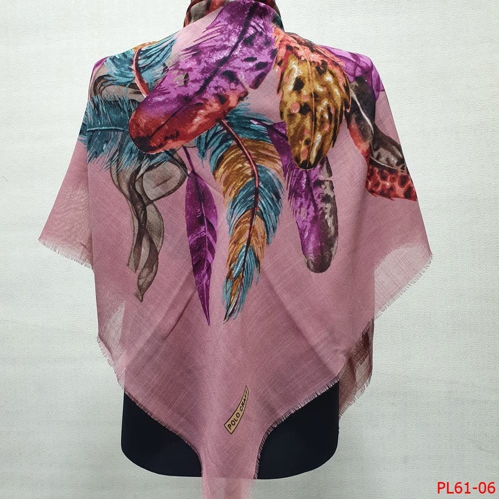 Polo Craft Flamlı Coton Eşarp(61-06)