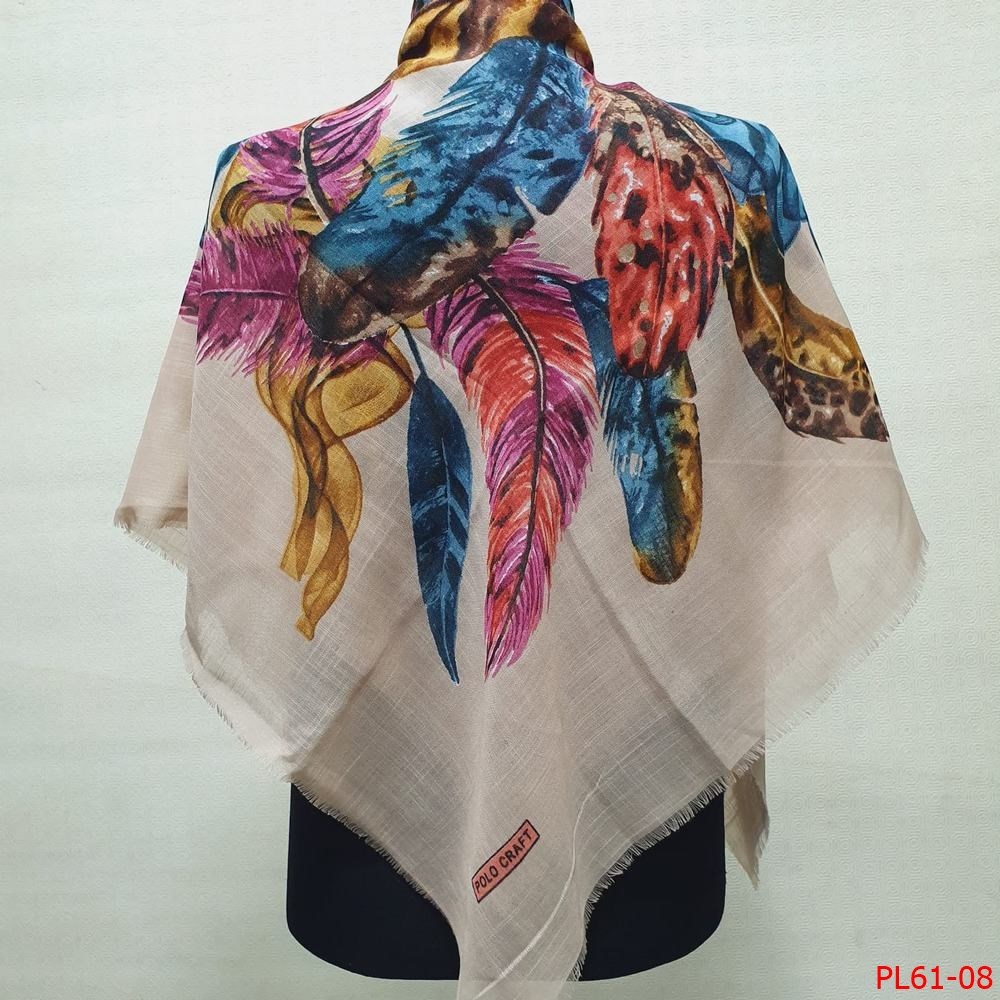 Polo Craft Flamlı Coton Eşarp(61-08)
