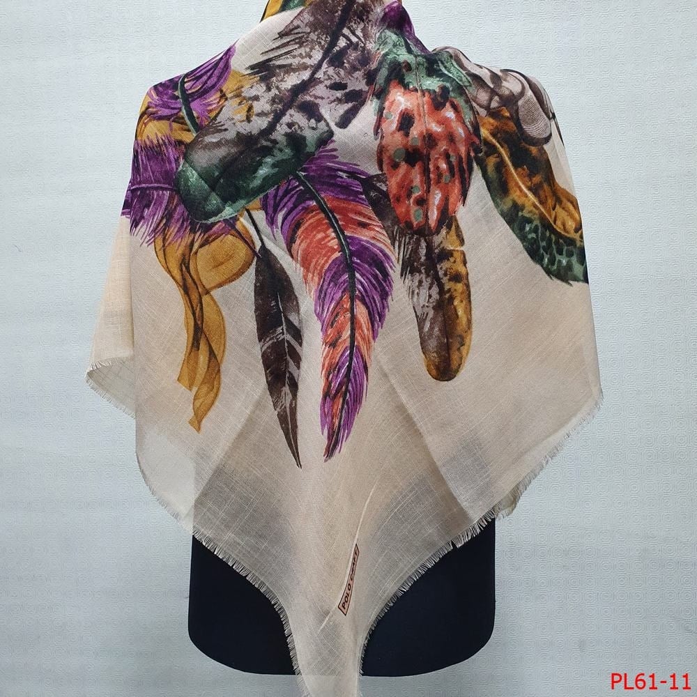 Polo Craft Flamlı Coton Eşarp(61-11)