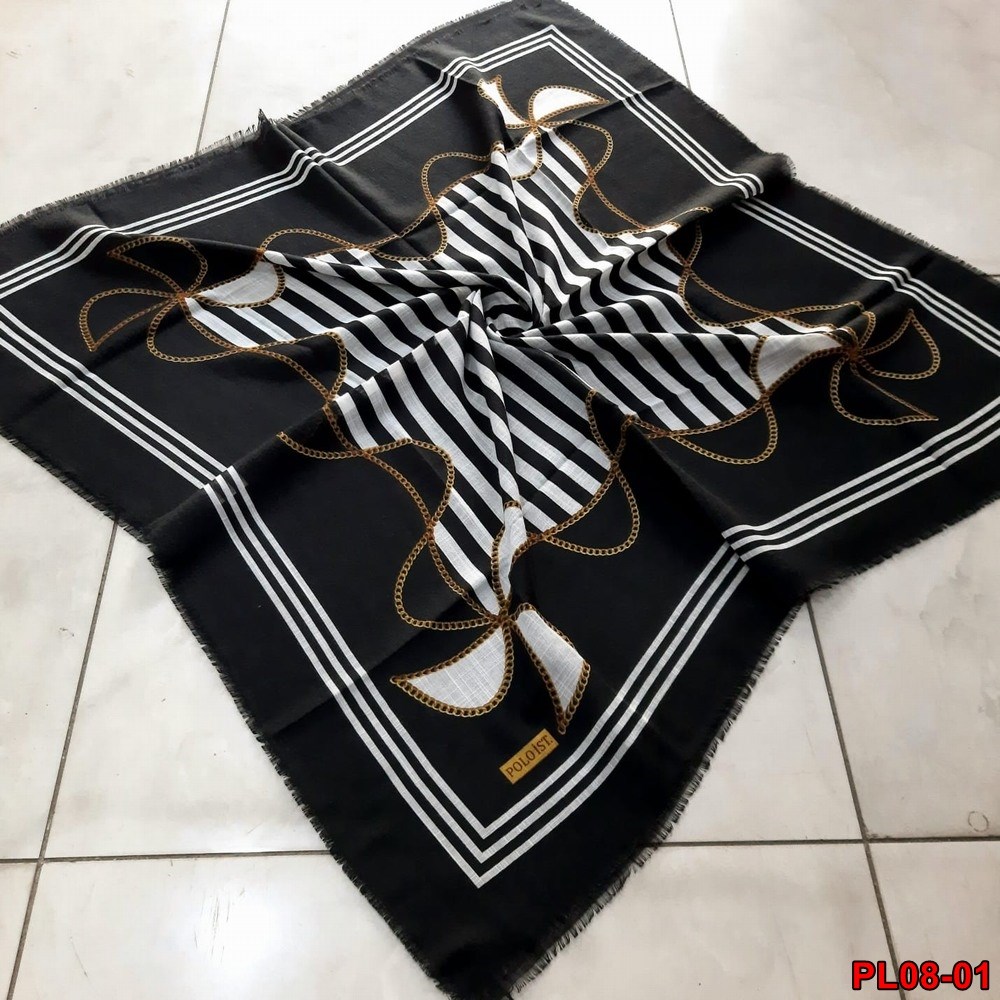 Polo İst Flamlı Coton Eşarp(08-01)