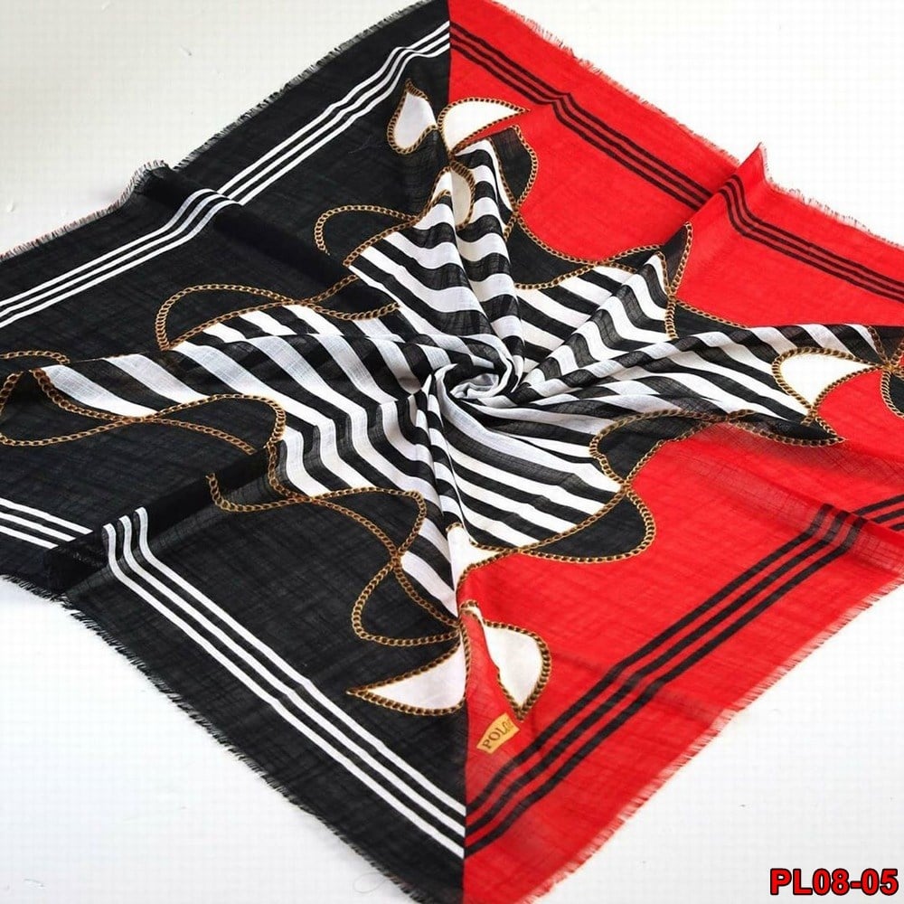 Polo İst Flamlı Coton Eşarp(08-05)