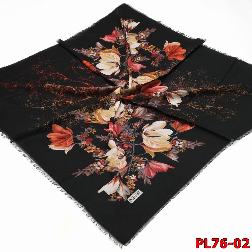 Polo İst Flamlı Keten Eşarp (PL76-02)