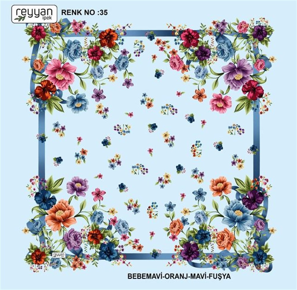 Reyyan İpek Oyalık Yazma(105-35)
