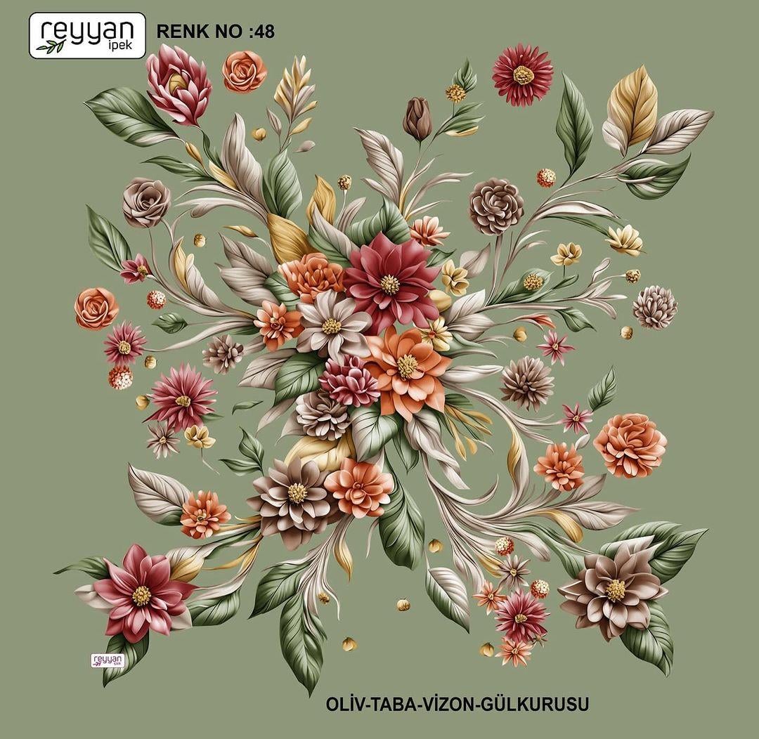 Reyyan İpek Oyalık Yazma(210-48)