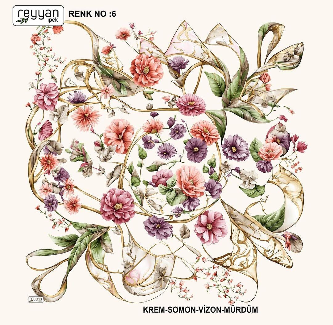 Reyyan İpek Oyalık Yazma(217-6)