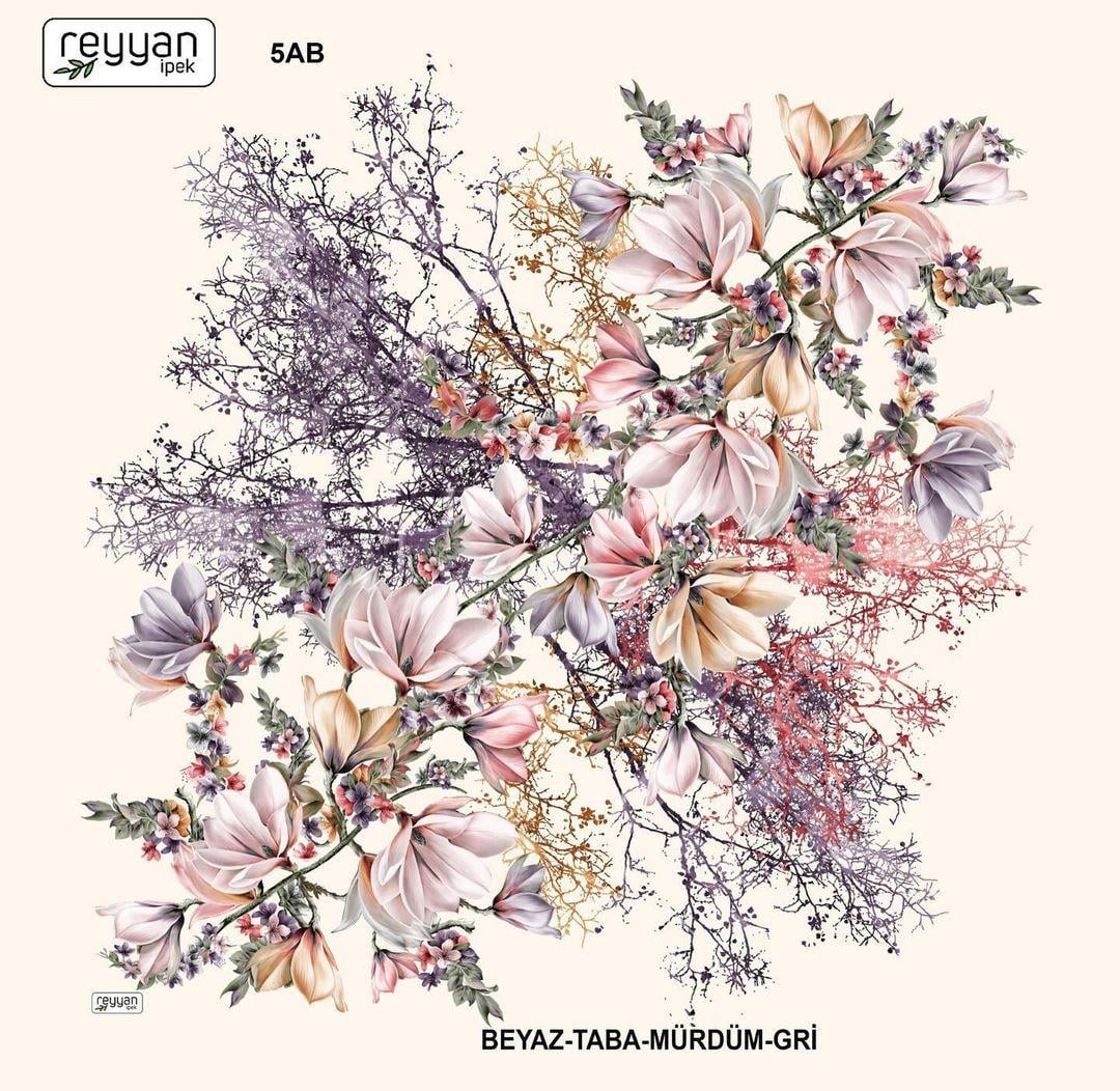 Reyyan İpek Oyalık Yazma(220-5AB)