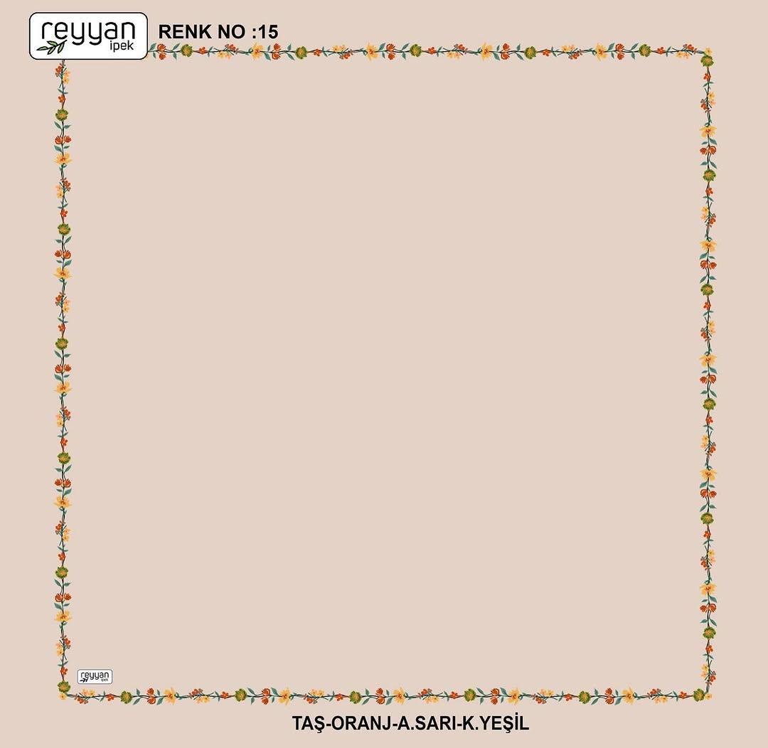Reyyan İpek Oyalık Yazma(232-15)