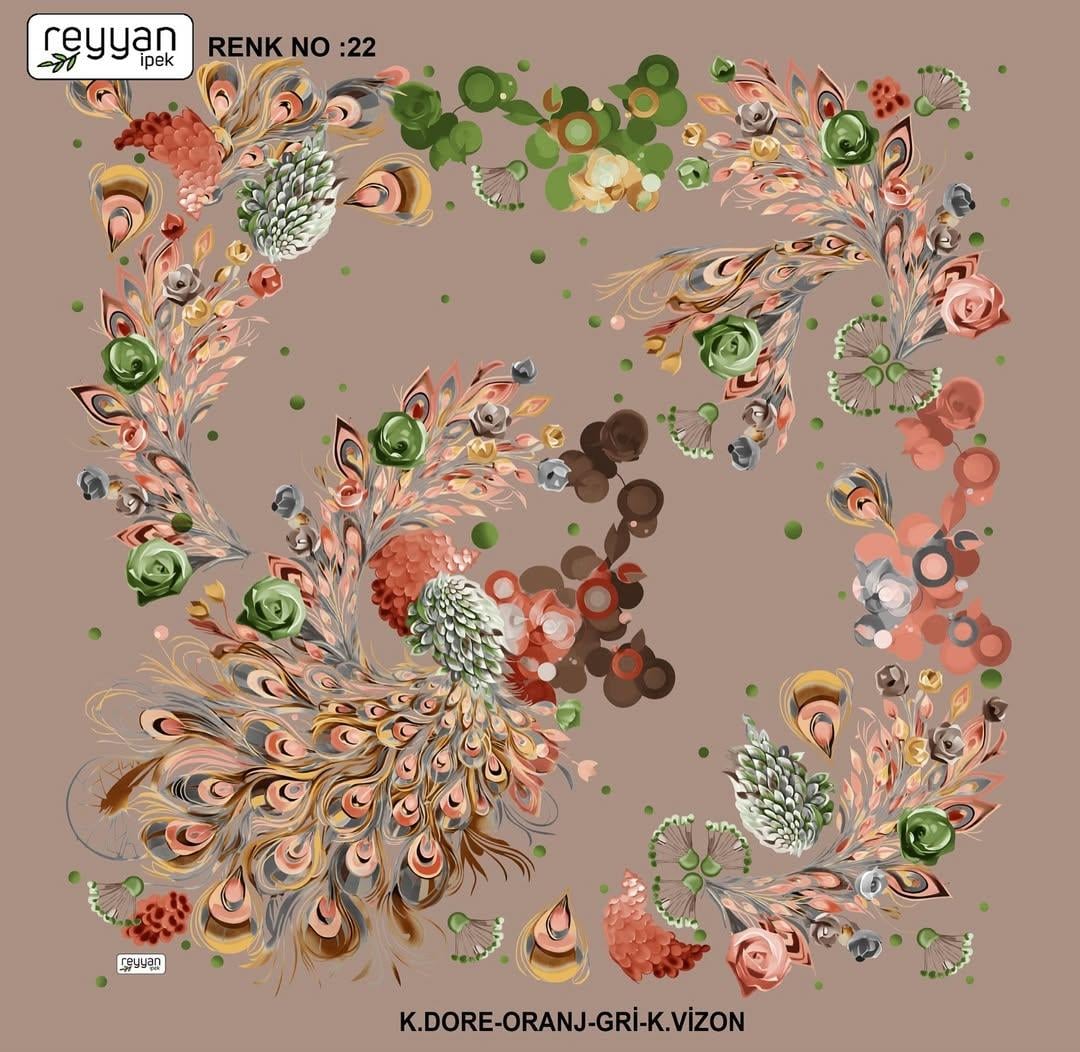 Reyyan İpek Oyalık Yazma(243-22)