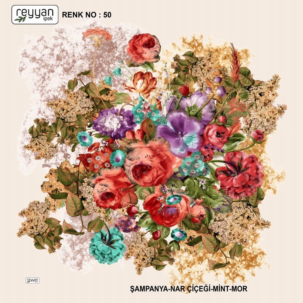 Reyyan İpek Oyalık Yazma(59-50)