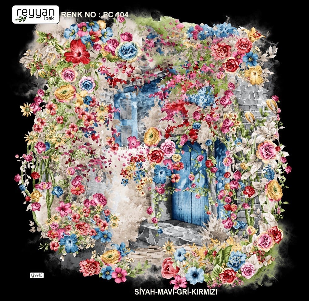 Reyyan İpek Oyalık Yazma(81-PC104)