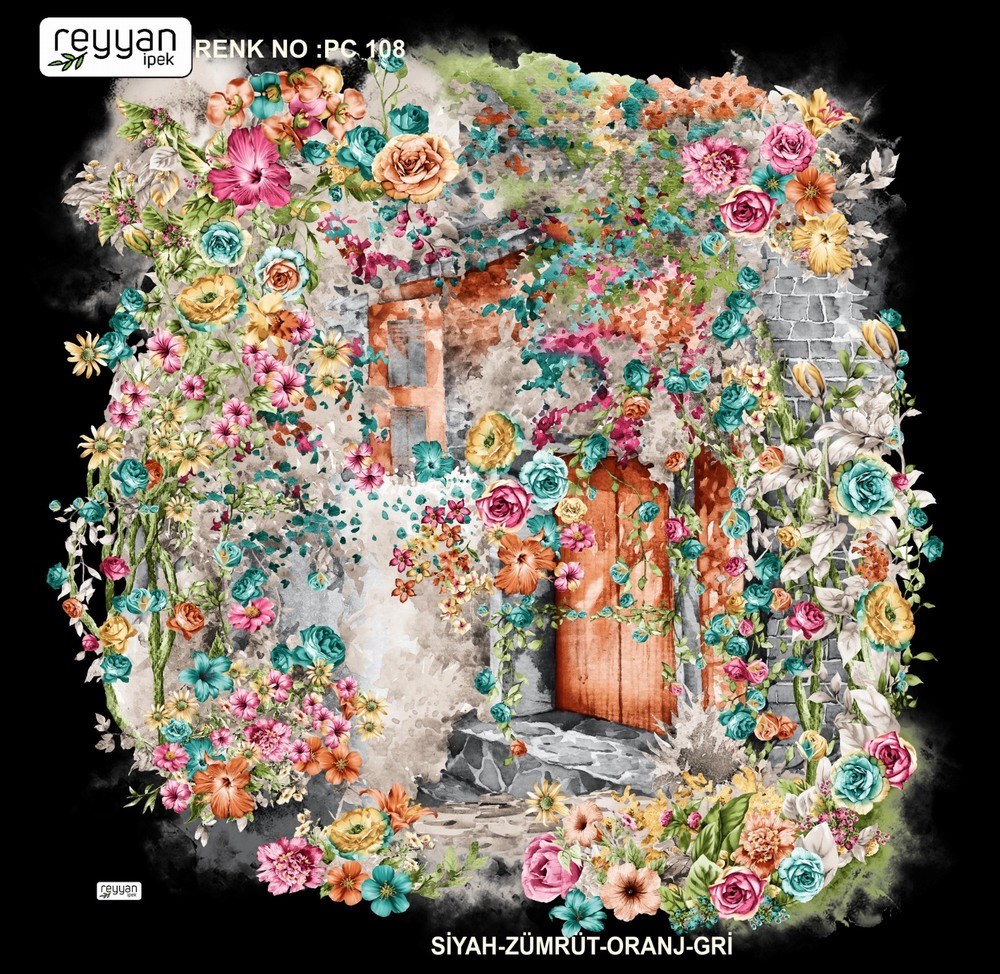 Reyyan İpek Oyalık Yazma(81-PC108)