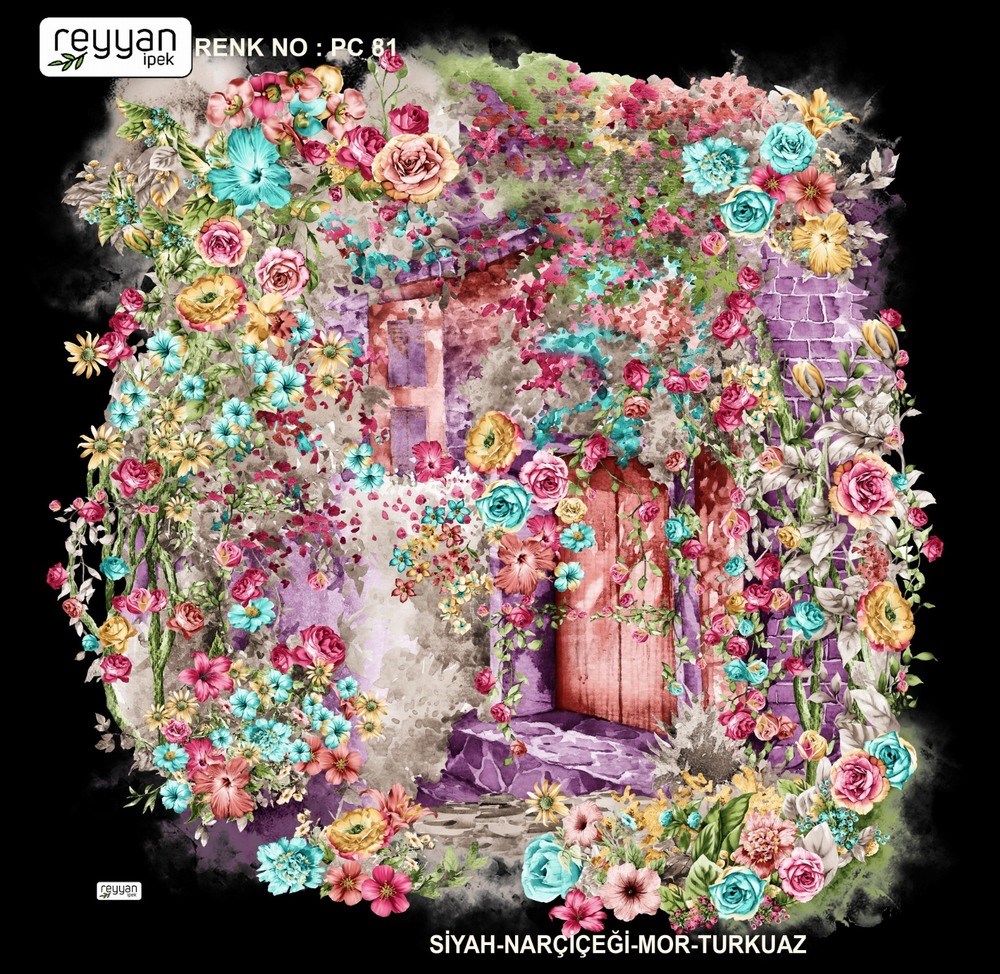Reyyan İpek Oyalık Yazma(81-PC81)