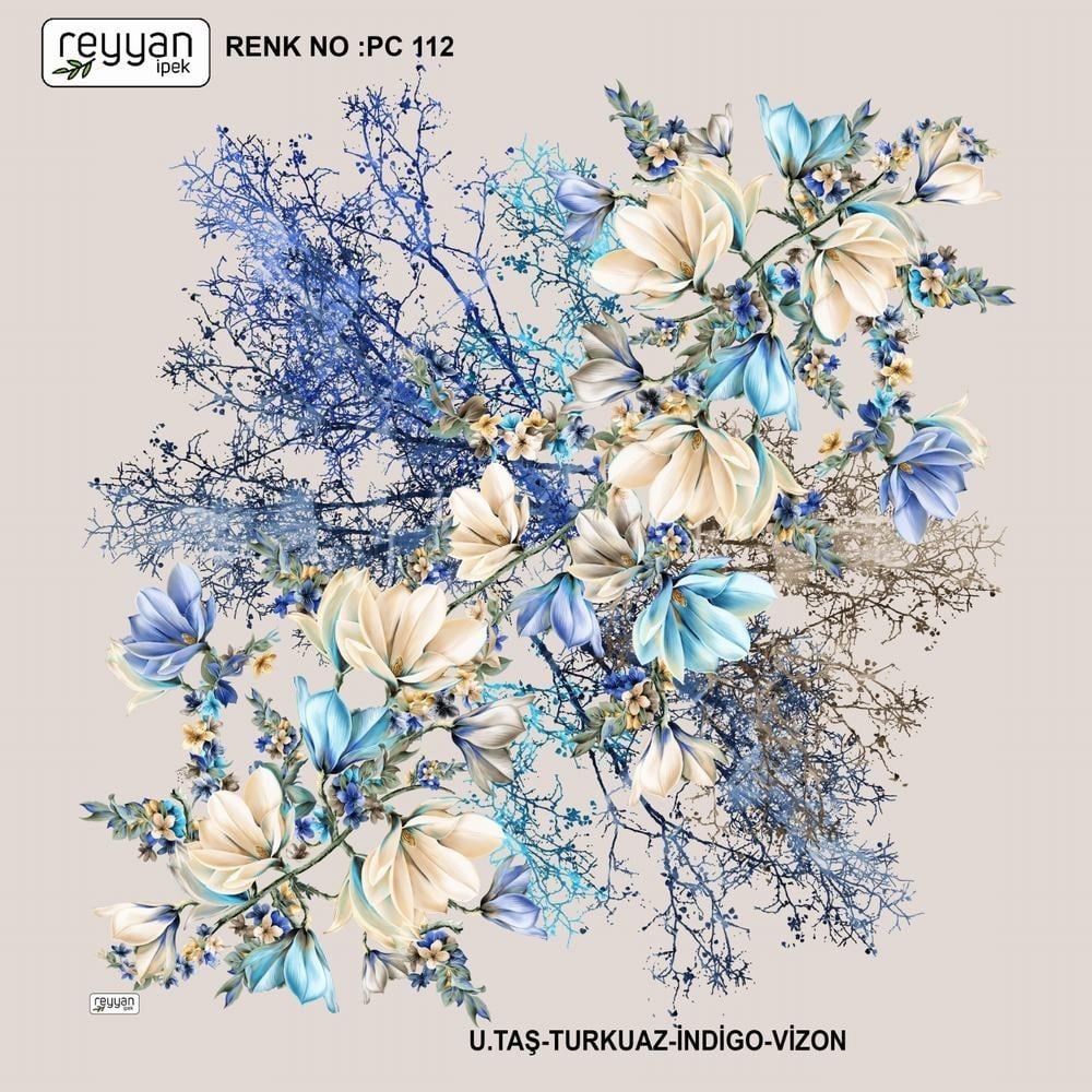 Reyyan İpek Oyalık Yazma(96-PC112)