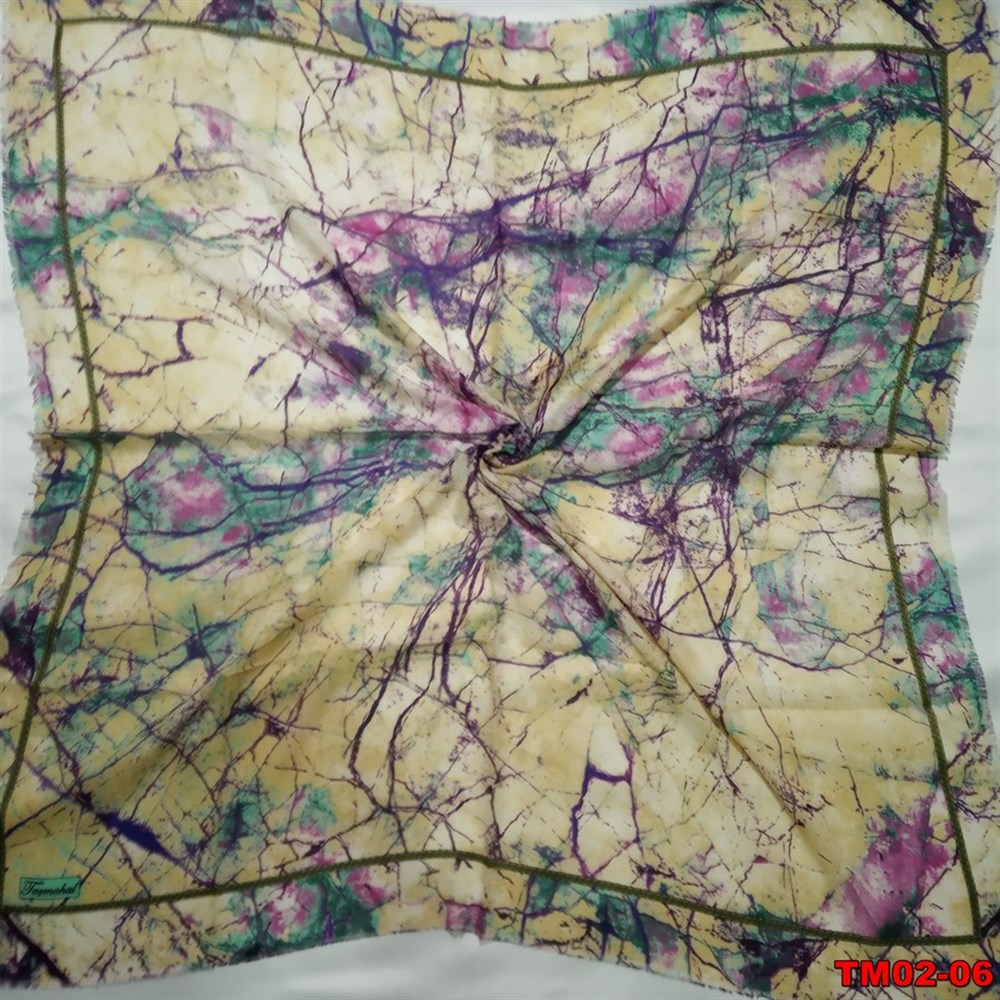 Taçmahal Flamlı Coton Eşarp(tm02-06)