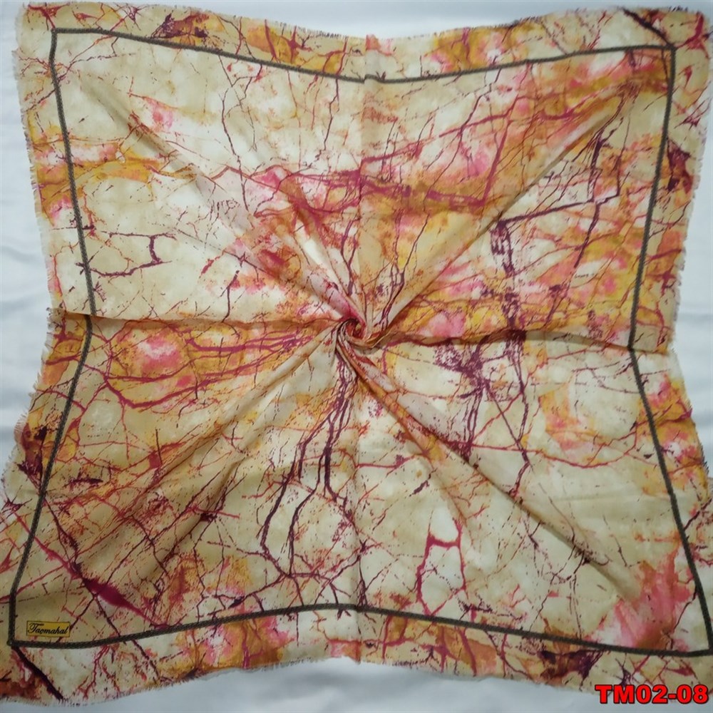 Taçmahal Flamlı Coton Eşarp(tm02-08)