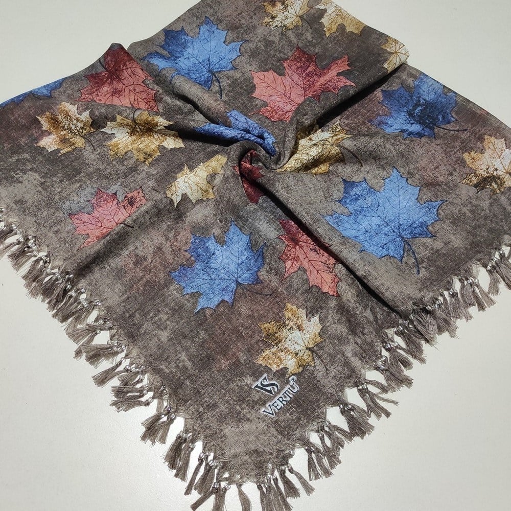 Vertu Boncuklu Cotton Eşarp(sb11-20)