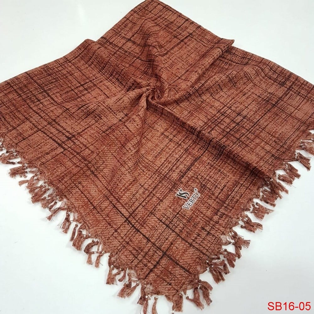 Vertu Boncuklu Cotton Eşarp(sb16-05)