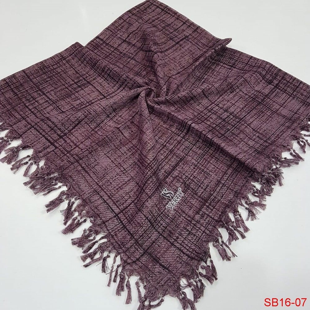 Vertu Boncuklu Cotton Eşarp(sb16-07)