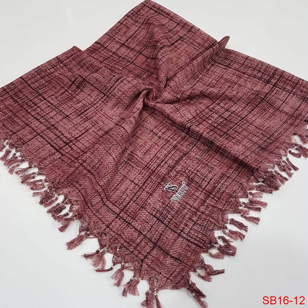 Vertu Boncuklu Cotton Eşarp(sb16-12)