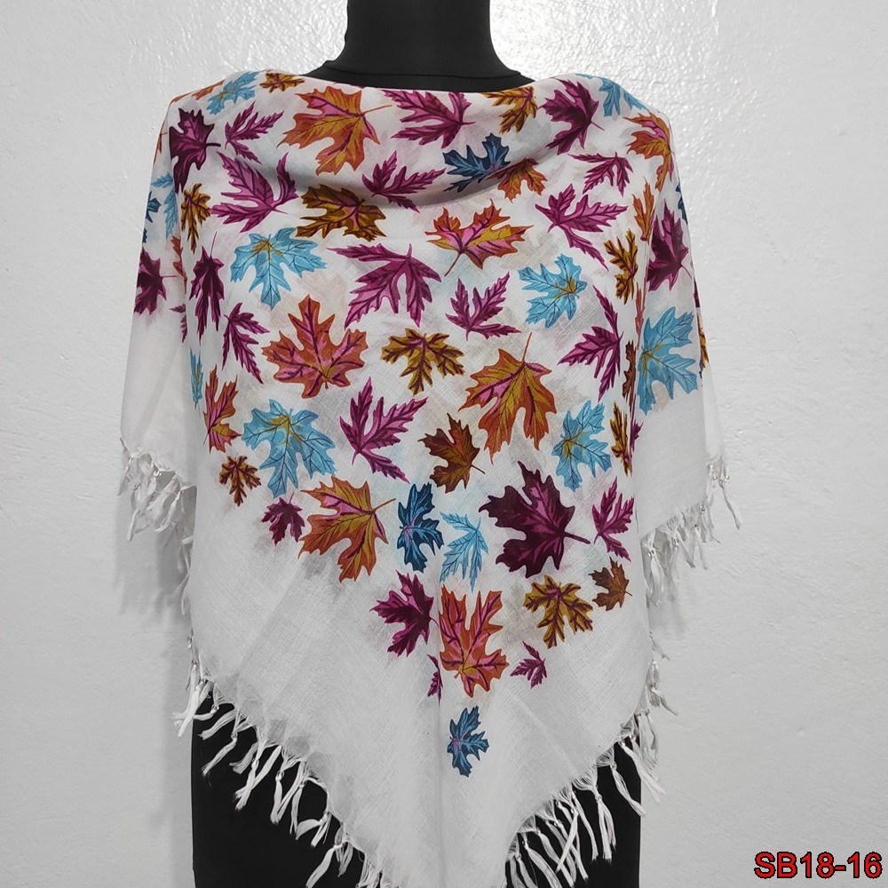 Vertu Boncuklu Cotton Eşarp(sb18-16)