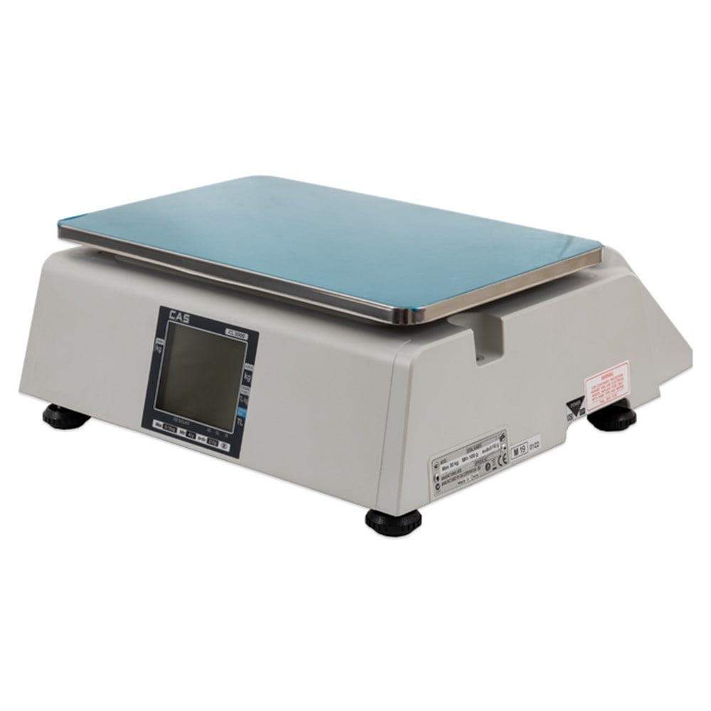 CAS CL3000 15 Kg 2 Gr Boyunsuz Barkodlu Terazi