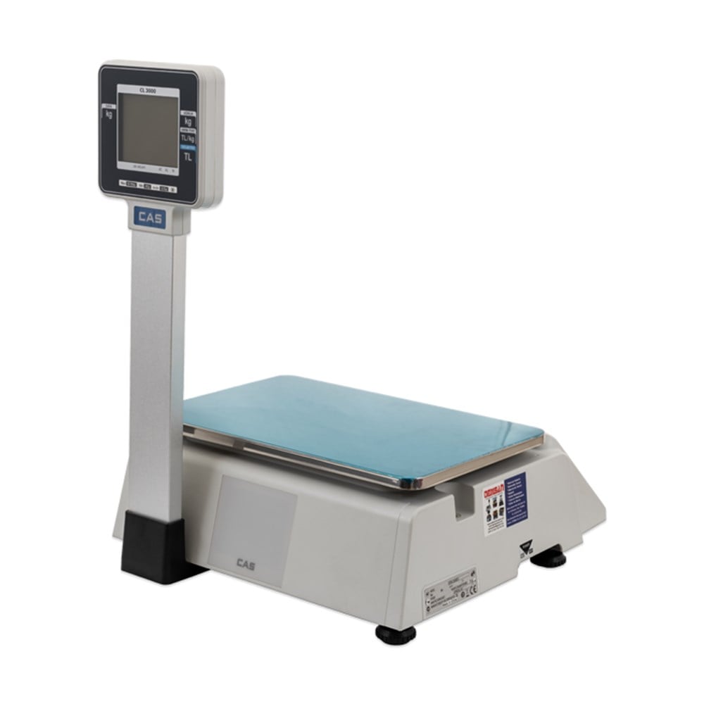 CL 3000 15 Kg 2 Gr Boyunlu Barkodlu Terazi
