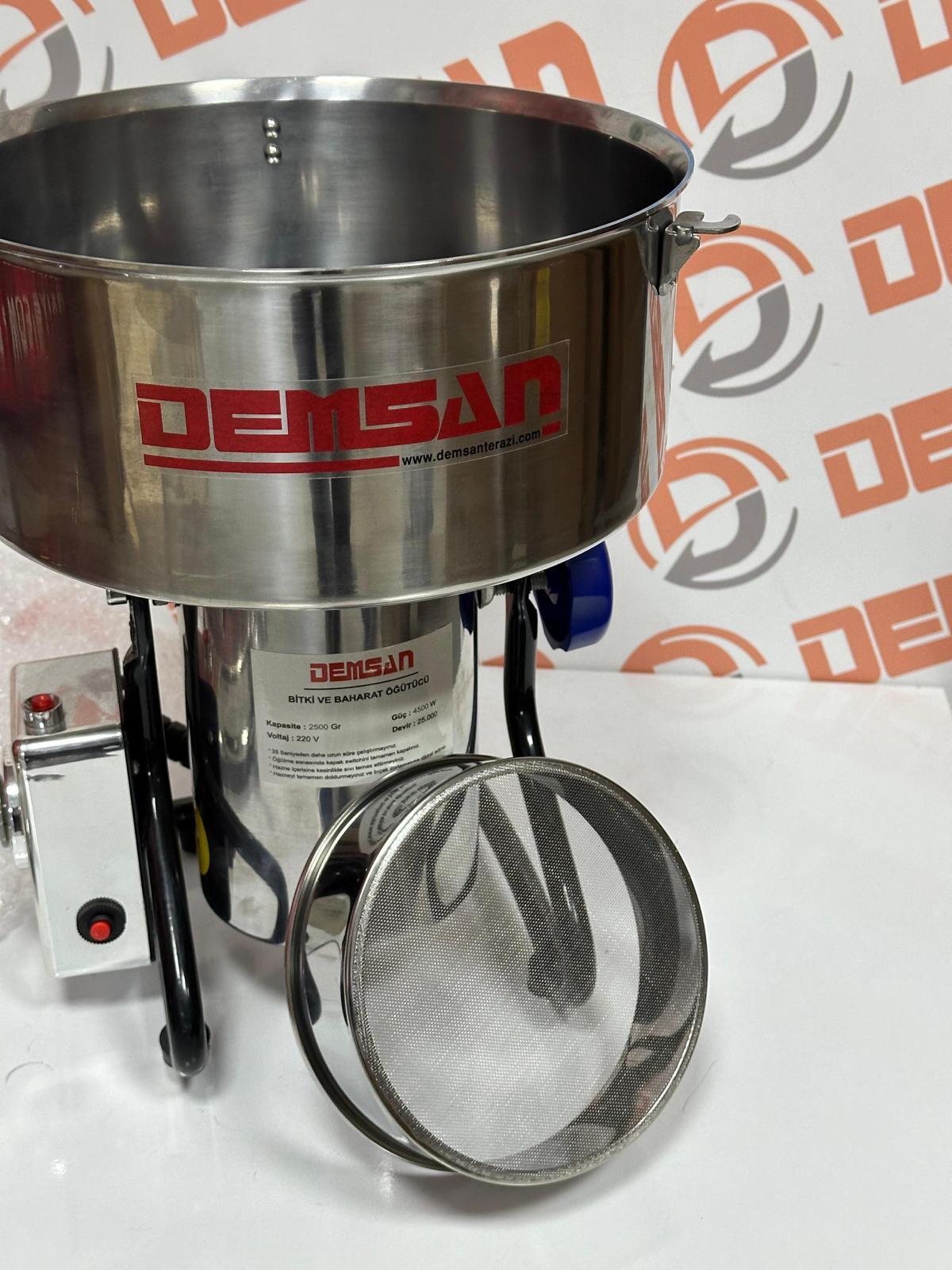 Demsan Brader 2500 Gr Hububat Bitki Öğütücü